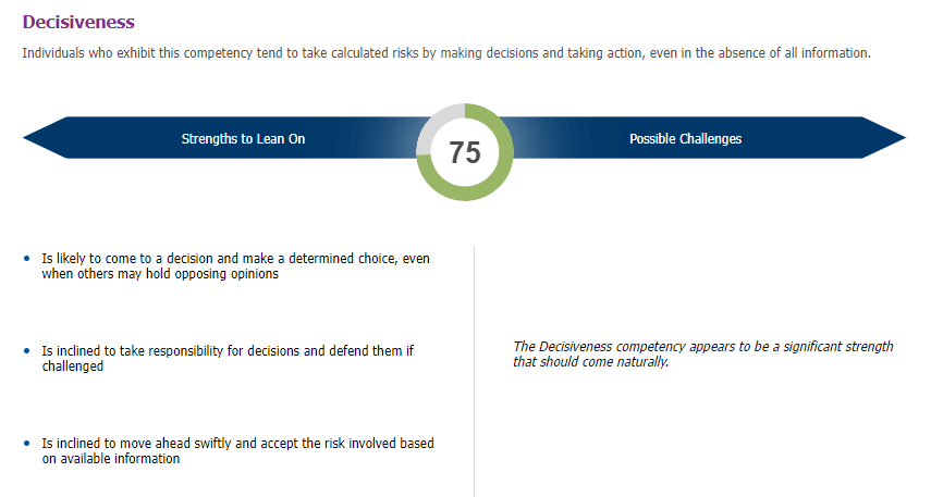 Caliper competency analysis